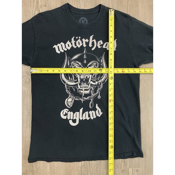 Motörhead England Graphic Print Short Sleeve Crewneck Tshirt Men’s Size M - Picture 2 of 5